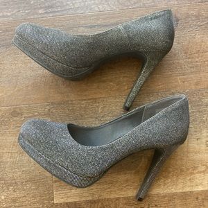 Size 7 sparkle high heels